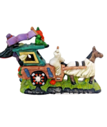 Lemax Spooky Hollow Haunted Coach Horse and Carriage Halloween - $386.75 MXN