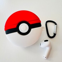 Apple AirPods 3 Case Pokémon Pokéball Poke Ball Silicone Earphone Cover Protecto - £10.94 GBP