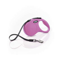 Flexi Flexi Classic Nylon Cord Dog Leash Pink 1ea/16 ft, SM, Up To 33 lb - £40.31 GBP