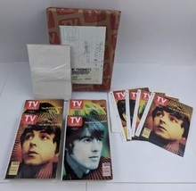 TV Guide The Beatles Magazine Set of 4 2000 Original Packaging Extras - £22.74 GBP
