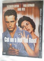 Elizabeth Taylr, Paul Newman &amp; Burl Ives Cat On A Hot Tin Roof Dvd Sealed - £4.26 GBP