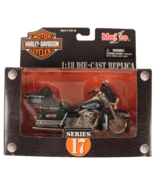 Maisto 1:18 Scale Harley Davidson Series 17 2002 FLHTCUI Peace Officer S... - $209.62 MXN