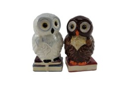 Pacific Giftware Book Owl Set Hedwing Magnetic Salt and Pepper Shakers - £9.63 GBP