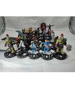 Lot Of (30) Wizkids Marvel Heroclix Commons Uncommons Wizkids *With Cards* - $11.14
