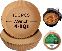 Air Fryer Liners for Ninja Air Fryer, 100 Pcs Disposable Paper Liner - $16.79