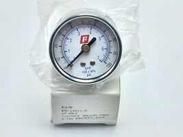 Fair EB-19811-5 Pressure Gauge 2" 1/4" NPT 0-100Psi - $21.30