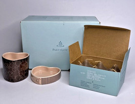 PartyLite Hearts Votive Gift Set Retired New In Box P25D/P9690 - £11.72 GBP
