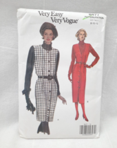 1992 Very Easy Very Vogue 8477 Belted Jumper and Top ~ Sizes 8-10-12 UC FF - $4.90