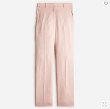 New J Crew Women Ingrid Pant Sz 6 Gramercy Twill Pink Wide Leg Full Length - £39.95 GBP