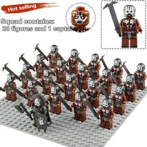 21Pcs/set Orcs Uruk-Hai Berserker Army The Lord Of The Rings Minifigures Block - £25.96 GBP