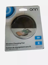 ONN 5W Wireless Fast Charging Pad - Qi-Enabled Smartphone Charger, Unive... - $9.10