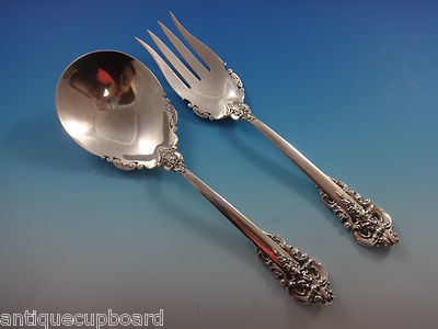 Grande Baroque by Wallace Sterling Silver Flatware For 18 Set 116 Pieces  Item image 9