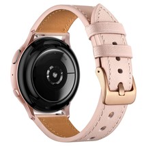 Leather Band Compatible With Samsung Galaxy Watch 5 40Mm 44Mm/Galaxy Watch 6/Wat - £19.60 GBP