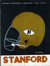 Purdue Boilermakers v Stanford Cardinal Football Program 1969 - $64.28