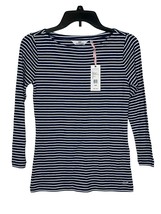 Vineyard Vines Women&#39;s Top T-Shirt Striped Long Sleeve Pullover Shirt Sz.XXS NWT - £14.06 GBP