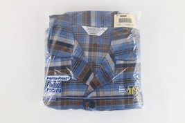 Deadstock Vintage 70s 80s Streetwear Mens Medium 2 Piece Flannel Pajamas... - $98.95