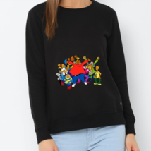 Fat Albert And The Cosby Kids 1 Women&#39;s Black Sweatshirt - £24.34 GBP