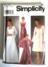 Simplicity 5246 Pattern Size R5 (14-22) Uncut Wedding Gown Vintage 2003 - $8.99