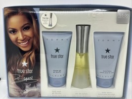 True Star Tommy Hilfiger Women Set 1 oz EDP 2.5oz Lotion 2.5oz Body Wash... - £121.21 GBP