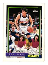 1992-93 Topps #182 Todd Lichti Denver Nuggets - £2.24 GBP