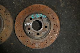 2008-2011 MERCEDES-BENZ C300 W204 FRONT LEFT RIGHT ROTORS PAIR (SET OF 2) K7842 image 2
