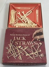 Vintage Parker Brothers No. 78 JACK STRAWS 49 Pieces No Hook Instruction... - $18.69