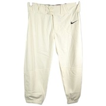 Kids Baseball Knickers Off White Cream Color Size Small Boys Nike Short ... - $40.03