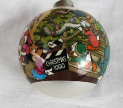 Disney 1990 Mickey And Disney Characters Christmas Tree Bulb Ornament Vi... - £14.43 GBP