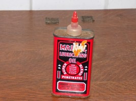 Vintage Marvel Lubrication Oil 4 Ounce Full Tin - $44.55