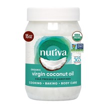 Nutiva, Organic Coconut Oil, 15 Fl Oz - $15.24