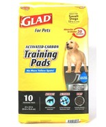 1 Bag Glad For Pets Activated Carbon 22&quot; X 22&quot; 10 Ct Small Dogs Training... - $21.72 CAD