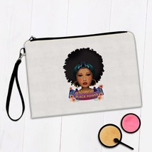 Black Power : Gift Makeup Bag African American Pride Girl Magic Hair Queen USA B - £9.58 GBP+