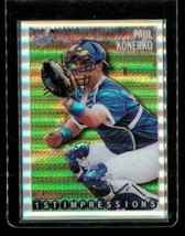 Vintage 1995 Topps Bowman 1ST Refractor Baseball Card #241 Paul Konerko Dodgers - £9.85 GBP