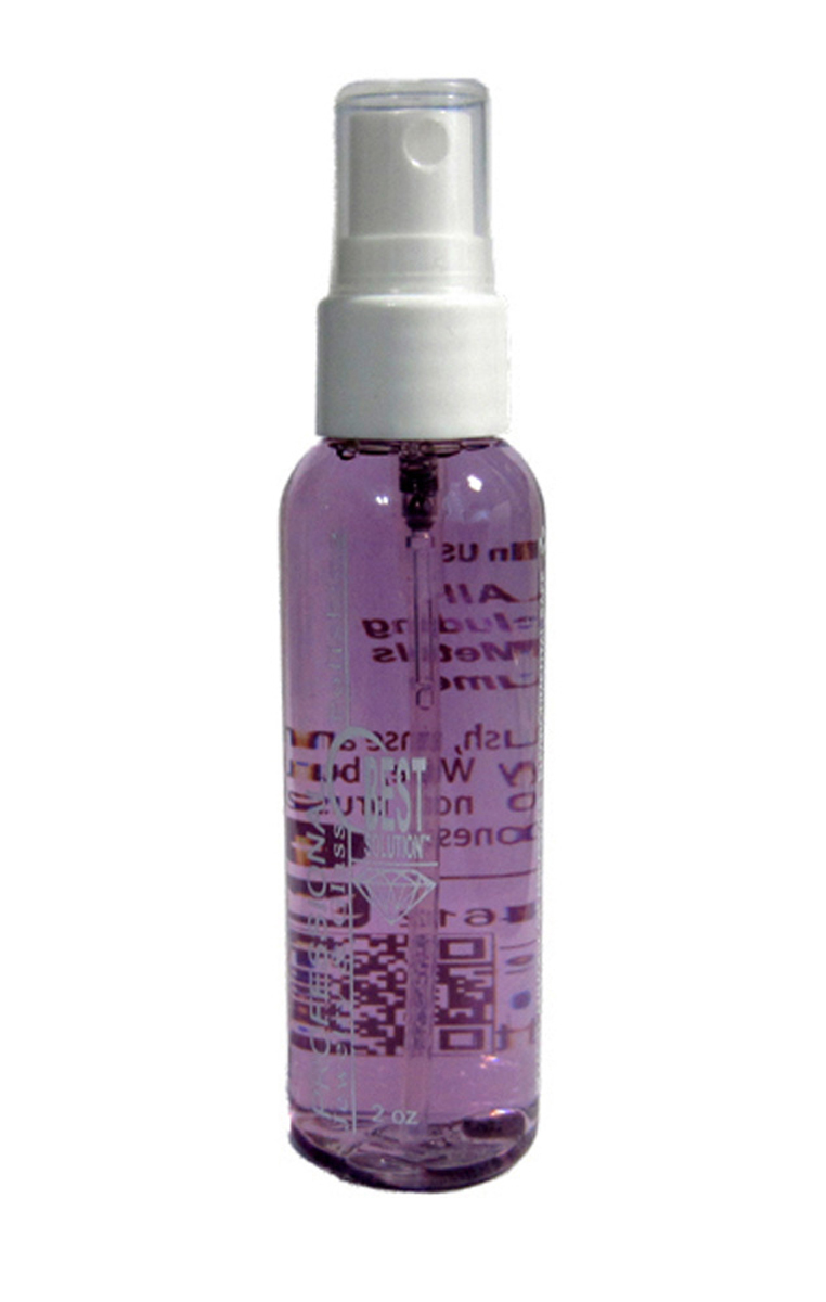 BEST SOLUTION Silver Gold Diamonds Costume Jewelry Cleaner 2oz Spray Bottle
