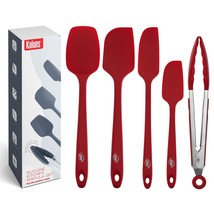 Silicone Spatula Set, 4 Rubber Spatulas 600F Heat Resistant, Nonstick Seamless D - £12.77 GBP