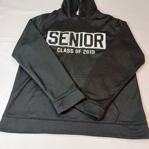 Jostens Senior Class of 2019 Men's Black Drawstring Hoodie Pullover Sweatshirt L image 14