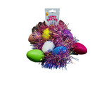 M&amp;J 1ct Happy Easter Tinsel Easter Multicolor Easter Eggs Necklace For A... - $35.52