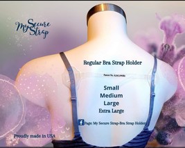 1 pc. ( Extra Large) REGULAR &quot;MySecureStrap&quot; BRA STRAP HOLDER   * PATENT... - $10.00