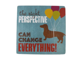 Highland Graphics Box Sign - The Right Perspective Can Change Everything! - New - £7.95 GBP