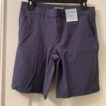 Cat &amp; Jack Boys Quick Dry Chino Shorts Blue Size 12 Husky - $28.71