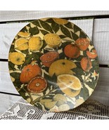MCM Vtg Citrus Bowl Fiberglass Artmor 11&quot; Orange Lemon Grapefruit Tanger... - $559.76 MXN