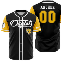 Unisex Baseball Jersey Archer Custom Shirt Personalized Mother&#39;s Day Gift  - $26.99+