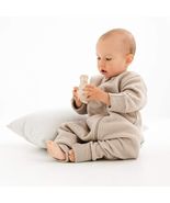 Baby Sleeping Bag with Feet Organic Cotton Fleece Natural Warmth Made in... - $71.27+