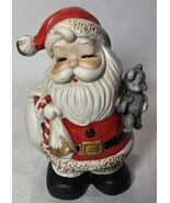 Vintage Santa Claus Piggy Bank Homco #5407 Ceramic Christmas Decor with ... - €8,13 EUR