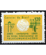 ZAYIX Brazil 1001 MNH ITU Emblem Communications 062723S112 - £1.17 GBP