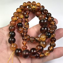 Burmese Amber Necklace Amber beads, Antique Amber, Old Amber beads - £348.06 GBP