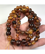 Burmese Amber Necklace Amber beads, Antique Amber, Old Amber beads - $602.54 CAD