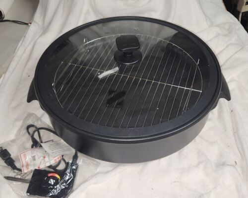 Primary image for Zakarian by Dash K50030 14" Electric Rapid Skillet With Grate New No Box Black