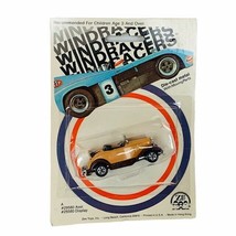 Windracers Zeetoys Zee Diecast Toy Car Truck Vtg MOC brown Ford Roadster 1981 - £23.32 GBP