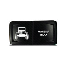 CH4x4 Rocker Switch V2  Monster Truck Symbol - Horizontal - Amber  LED - £13.30 GBP